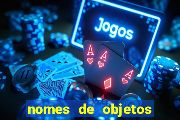 nomes de objetos de origem tupi guarani